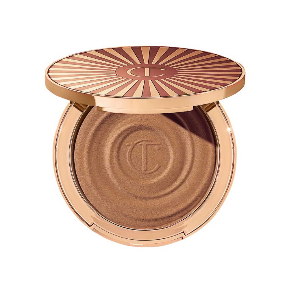 Charlotte Tilbury NIB Sun Kissed Glow Bronzer - Fair / Pale